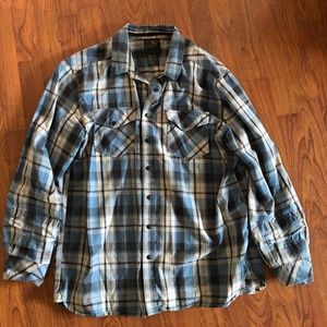 Mens, XL 5.11 Tactical Shirt W/snap closure Long Sleeve Shirt